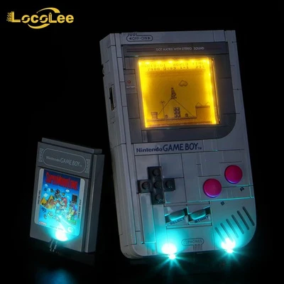 LocoLee LED Licht Kit für LEGO Super Mario 72046 Game Boy™ Licht Set