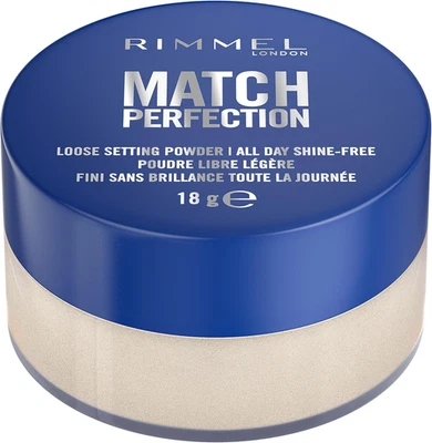 Rimmel London Match P Loose Setting Powder, 002, Translucent Honey, Lightweig... - image 1 of 4