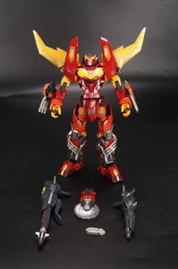 AT01 AT-01 Hot Rod Rodimus Repair Edition Modellino Robot in Lega Trasformazione Giocattolo - Foto 1 di 7