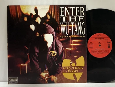 Wu-Tang Clan – Enter The Wu-Tang (36 Chambers) LP 1993 EU ORIG RZA GZA Hip Hop - Image 1 of 3