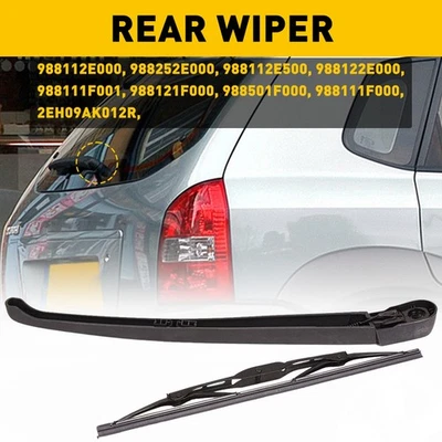 Rear Windshield Wiper Arm & For Blade Hyundai Tucson 2005 2006 2007 2008 2009 - Image 1 of 4