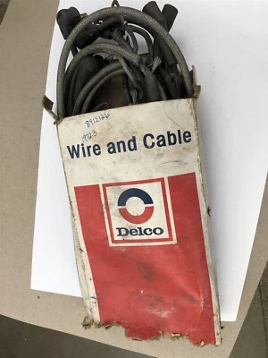 1972-73 PONTIAC TRANSISTORIZED IGNITION SPARK PLUG WIRE SET NEW GM NOS 8912126 - Imagen 1 de 2