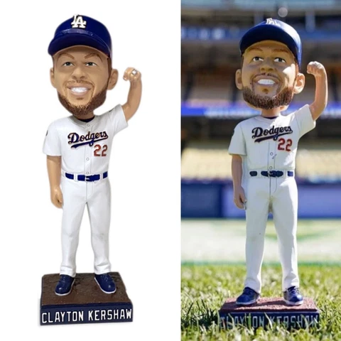2022 Clayton Kershaw World Series Ring Ceremony LA Dodgers Bobblehead SGA Cover