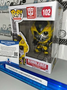 MARK WAHLBERG TRANSFORMERS #102 SIGNED AUTOGRAPHED FUNKO POP-BAS COA BECKETT - Picture 1 of 12