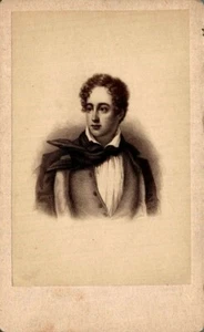 C.D.V / THÈME / HOMME/CÉLÈBRE /LORD BYRON  - Picture 1 of 2
