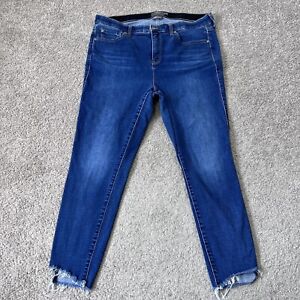 Torrid Premium Jeans Womens 18R Blue Denim Sky High Skinny Blue Stretch Comfort