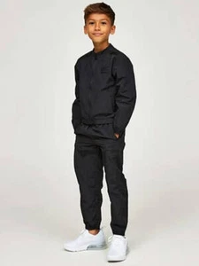Nike Sportwear Air Kids Black Boys Tracksuit Set 86K518-023 - Picture 1 of 3