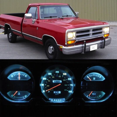 Gauge Cluster LED Instrument Bulb Ice Blue For Dodge Ram D100 D350 Dash Light - Image 1 of 4