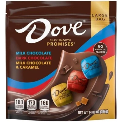 Dove Promises Chocolate Candy Variety Assortment - 14.08 Oz Large Bag Foto 1 de 3