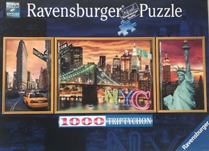 PUZZLE TRIPTYCHON NEW YORK 1000 TEILE - RAVENSBURGER - Bild 1 von 1
