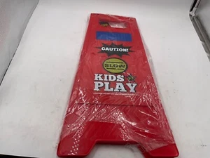 Caution, Slow KIDS At Play Sign Double Sided. New - Picture 1 of 2