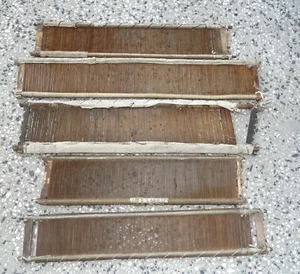 5 Old Primitive Wooden Weaving Loom Primitive Reeds Farmhouse - Picture 1 of 8