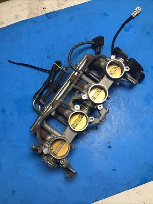 Suzuki GSXR 600 2006 2007 OEM inyectores de combustible principales/cuerpos del acelerador Foto 1 de 4
