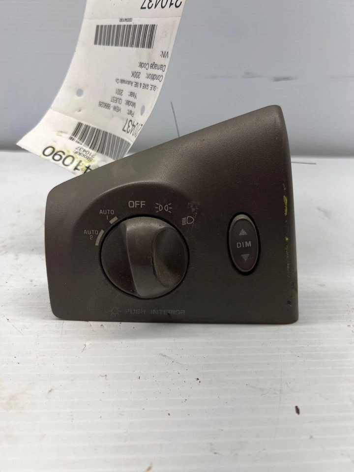 Interruptor de faros Nissan Quest 1999-2002 (dash Mtd) Foto 1 de 1