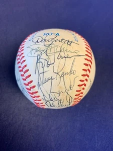 1982 California Angels Team Signed (20) Autographed MLB Baseball Carew Baylor - Picture 1 of 6