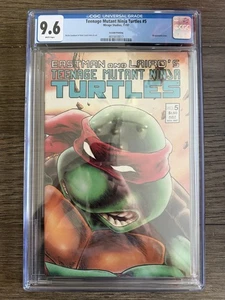 Teenage Mutant Ninja Turtles #5 - CGC 9.6 - Second (2nd) Print - Mirage Studios - Bild 1 von 2