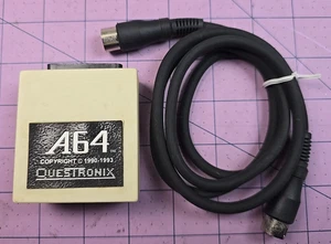 RARE - Amiga - Questronix A64 Commodore 64 Emulator with cable - Picture 1 of 5