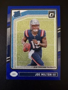 2024 Optic Joe Milton III Blue Glitter SP - Picture 1 of 2