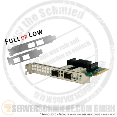 MELLANOX HP 2x 10/25GbE SFP28 PCIe x8 4.0 Network Controller P42044-B21 RoCE RDMA +NEW+