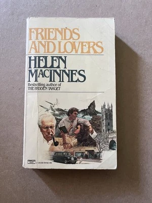 FRIENDS AND LOVERS  by Helen MacInnes vintage Fawcett Crest paperback - Image 1 of 3