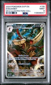 2024 Pokemon #130 Kingambit Sfa Illustration Coll PSA 9 - Picture 1 of 2