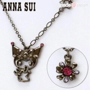 Collar sin usar ANNA SUI × Sanrio KUROMI Kawaii Hello kitty friends descontinuado - Imagen 1 de 2