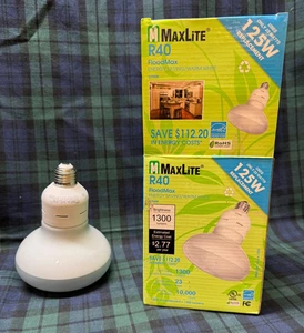 Maxlite R40 Flood Max Energy Saving SKR423FLWW Warm White - Picture 1 of 6