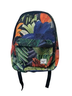Herschel Supply Settlement Watercolor Blue Floral Backpack - Retired Color - Image 1 of 4