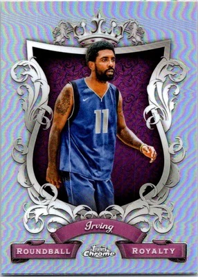 2023-24 Topps Chrome #RR-12 Kyrie Irving Roundball Royalty - Image 1 of 2