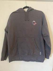 Wolverine Pullover Hoodie Jacke Herren Large Grau Langarm Kordelzug - Bild 1 von 8