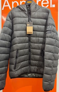 Crosshatch Gattering Jacket, Hooded, Olive Green, Size Large, New, RRP £49, sf - Picture 1 of 3