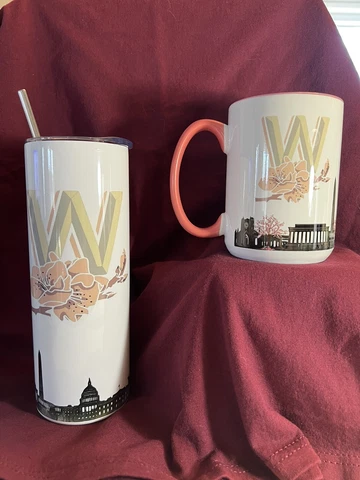 Washington Nationals Cherry Blossom Edition Mug and Tumbler Set Cover