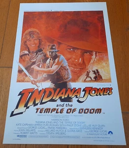 Belgian movie poster: Indiana Jones And The Temple Of Doom (1984) Harrison Ford - Photo 1/4