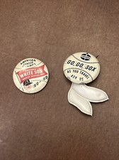 CHICAGO WHITE SOX GO GO AMERICAN LEAGUE CHAMPS PIN BACK BUTTON Standard Oil