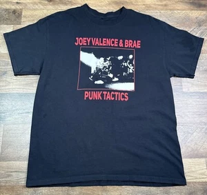 Joey Valence And Brae Punk Tactics Tee T Shirt Flaw Stains No Tags Black T-shirt - Picture 1 of 17