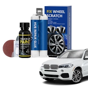 Alloy Wheel Repair Kit Wheel Touch Up Kit Car Rim Scratch Universal Repair Kit - Picture 1 of 18