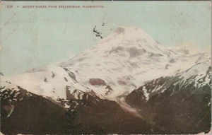 1909 Mount Mt Baker from Bellingham Washington Edward H Mitchell postcard F221 - Picture 1 of 2
