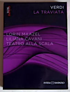 VERDI / LA TRAVIATA / LORIN MAAZEL / TEATRO ALLA SCALA CD & DVD BOX SET - Picture 1 of 7