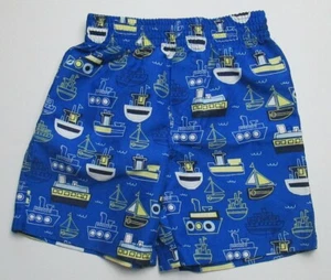 Boys Size 4 Kids Corner Boat Ship Shorts - Picture 1 of 2