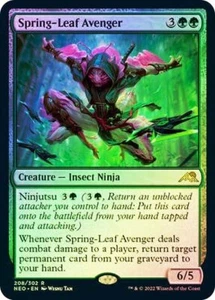 MTG - Spring-Leaf Avenger *Foil* | NEO Kamigawa: Neon Dynasty | NM | EDH - Picture 1 of 1