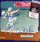 Dire Straits signierte VERDREHTE Vinyl Schallplatte JSA COA x3 John Illsley ALAN CLARK Guy