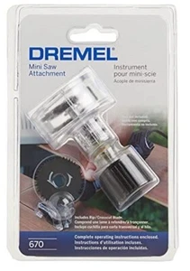 Accesorio de mini sierra Dremel 670 - Imagen 1 de 2