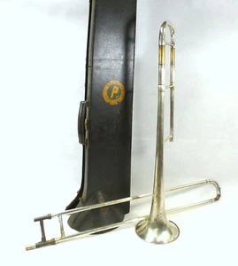 Frank Holton & Co. Chicago Union Label MPBP B&SW 33640 Trompete im Koffer - Picture 1 of 12