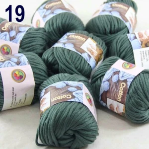Sale New 8Skeinsx50gr Soft 100% Cotton Chunky Super Bulky Hand Knitting Yarn 19 - Picture 1 of 12
