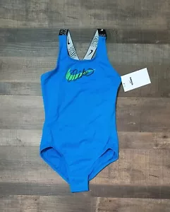Nuovo! Costume da bagno bambina Nike pezzo unico taglia large 14/16 - Foto 1 di 4