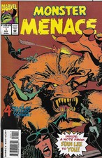 Monster Menace Comic 1 Cover A 1993 Classic Reprint Stan Lee Steve Ditko Marvel