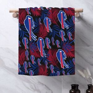 Buffalo Bills Face Wash Cloth Travel Towel 27.5×16in Soft Beach Towel