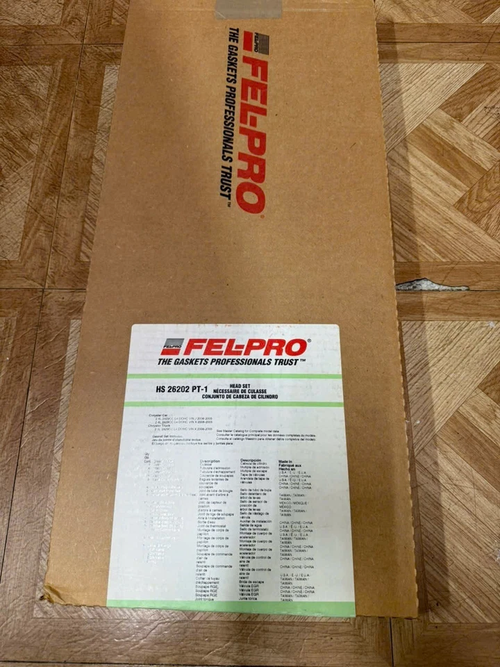Juego de juntas de culata Fel-pro HS26202PT-1 para Chrysler 2004-2008 2,4 L-L4 Foto 1 de 1