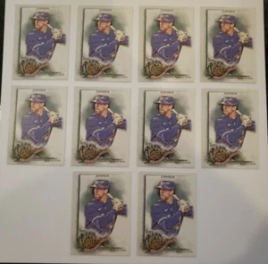 2022 Topps Allen & Ginter Base Card #327 (SP) Bradley Zimmer - Lot of 10 Cards - Picture 1 of 8