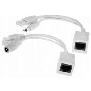Zestaw wtryskiwaczy i rozdzielaczy PoE 100Mb/s Szybki Ethernet - Zdjęcie 1 z 6